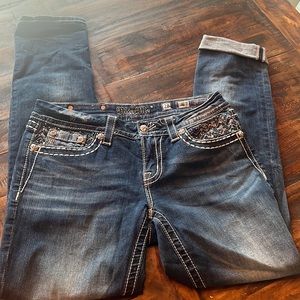 Womens Miss Me easy skinny jeans 28